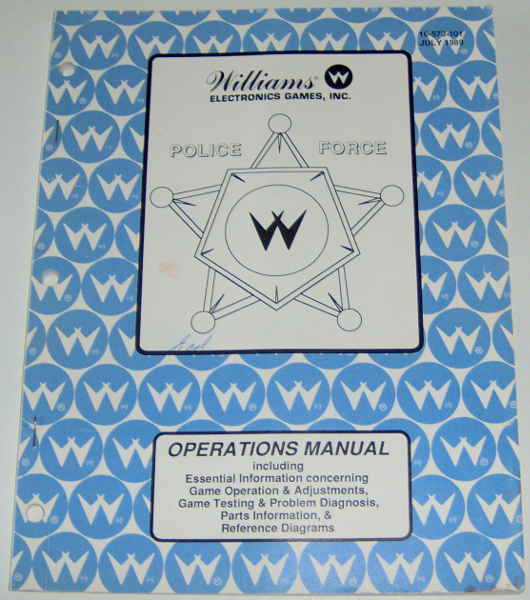 (image for) Williams Police Force Operations Manual